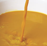 Textura jugo cúrcuma.