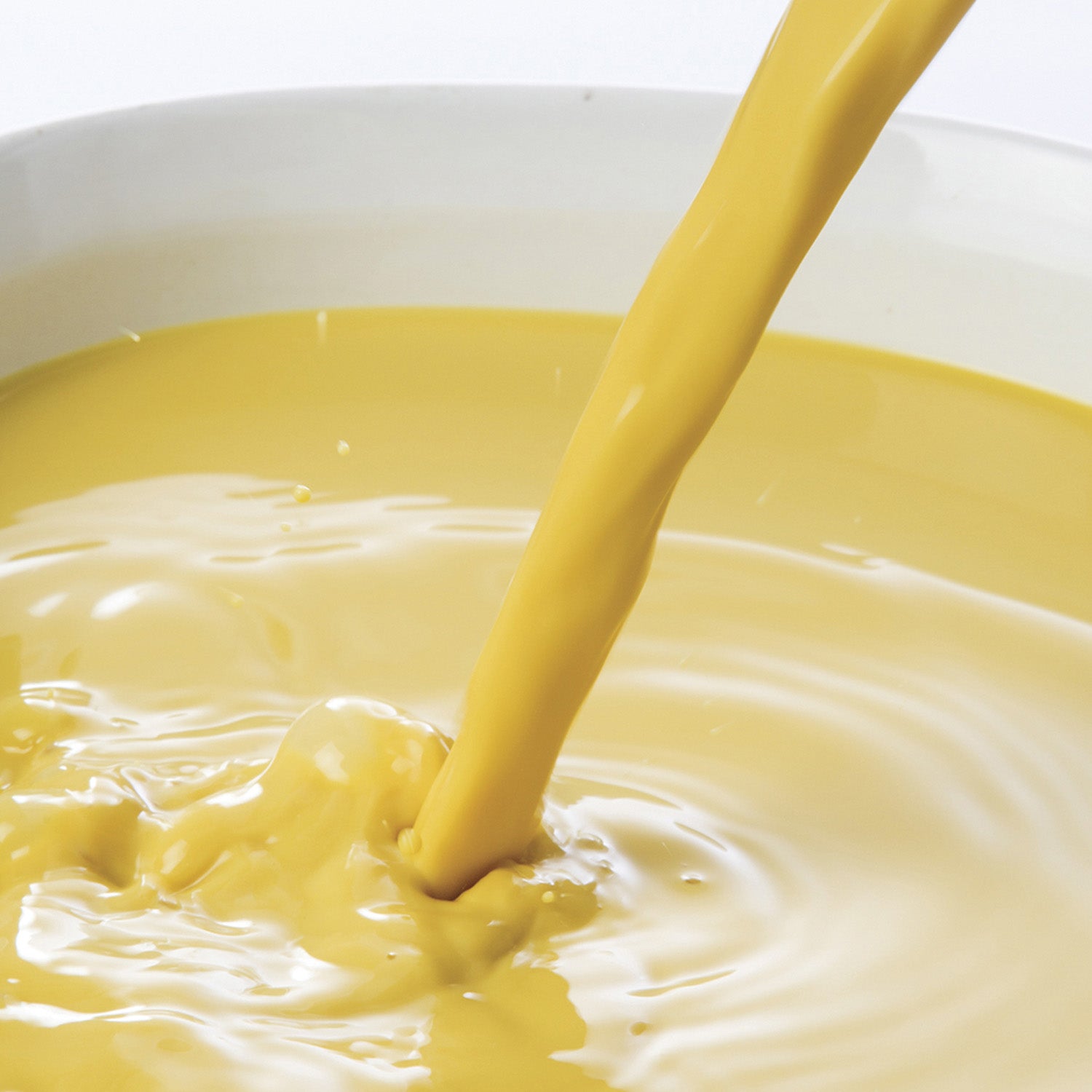 Textura jugo jengibre.