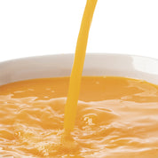 Textura jugo de mandarina.