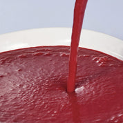 Textura puré frambuesa.