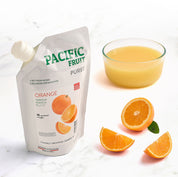 Purés refrigerados sin azúcares añadidos Naranja
